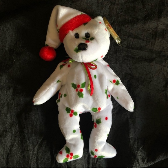 1998 Ty Holiday Teddy (1 of 3) - Picture 6 of 16